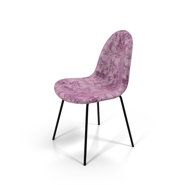 Pink Velvet Chair PNG & PSD Images