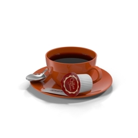 咖啡杯红色PNG和PSD图像