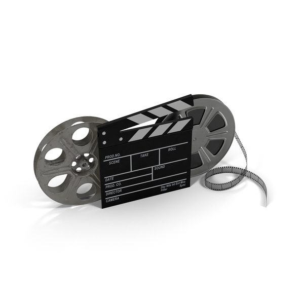 Movie Reels and Clapperboard PNG Images & PSDs for Download