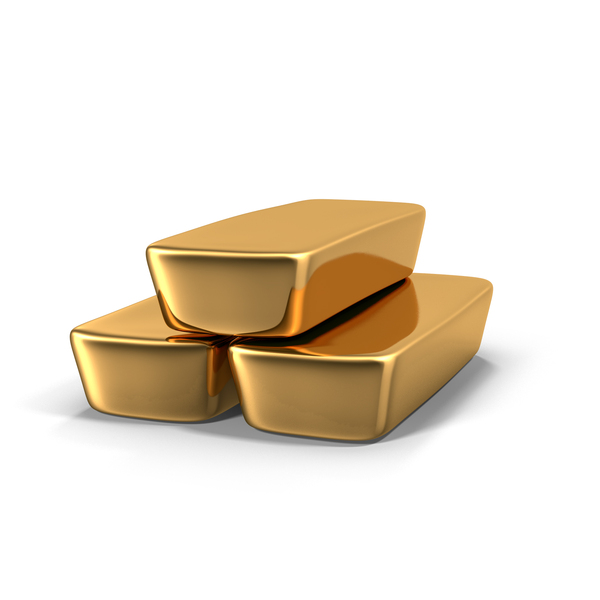 Three Gold Bars PNG & PSD Images