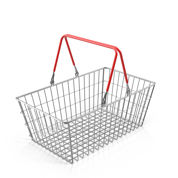 Wire Shopping Basket PNG & PSD Images