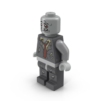 Lego Zombie Minifigure PNG & PSD Images