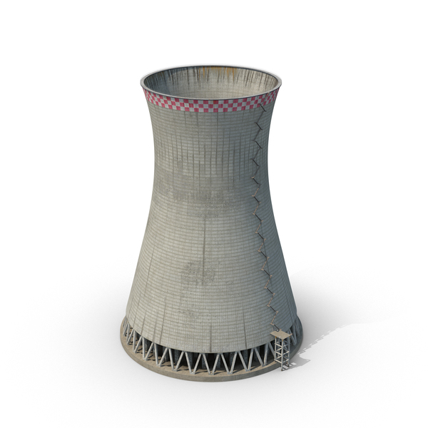 Nuclear Cooling Tower PNG & PSD Images