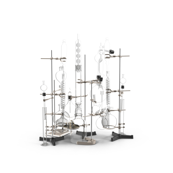Laboratory Chemistry Set PNG & PSD Images