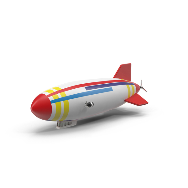 Cartoon Zeppelin PNG & PSD Images