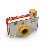 Fisher Price玩具相机PNG和PSD图像