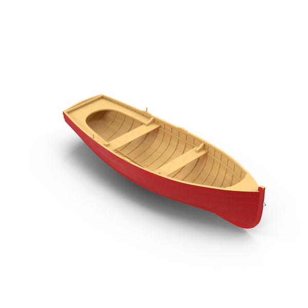 Wooden Row Boat PNG & PSD Images