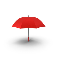 Open Red Umbrella PNG & PSD Images