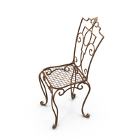 Cast Iron Chair PNG & PSD Images