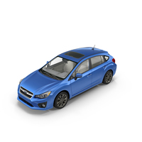 Blue Subaru Impreza PNG & PSD Images