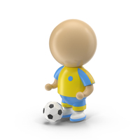 Cartoon Soccer Player PNG & PSD Images