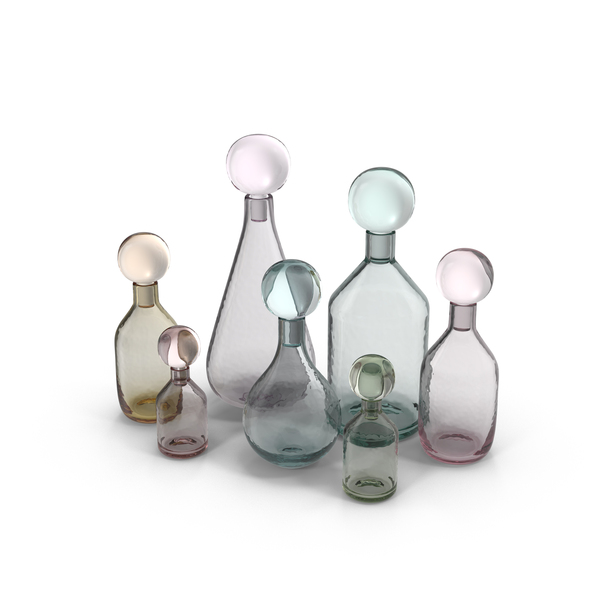 Glass Bottles PNG & PSD Images