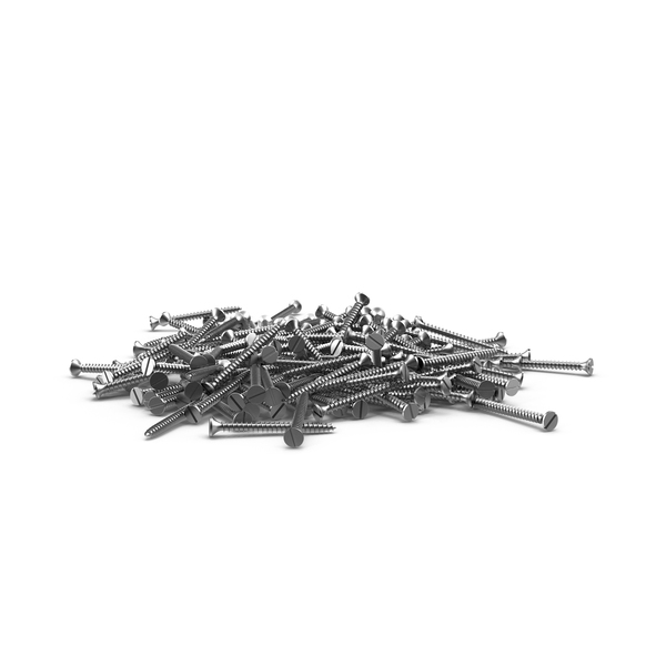 Flathead Screws PNG & PSD Images