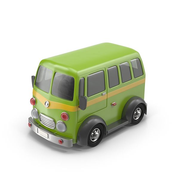 Cartoon Minibus PNG & PSD Images