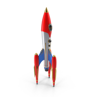 Retro Rocket ship PNG & PSD Images