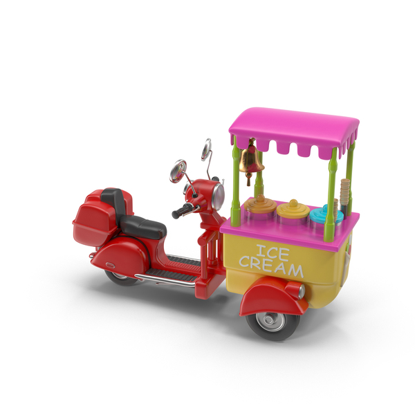 Ice Cream Motorcycle PNG & PSD Images