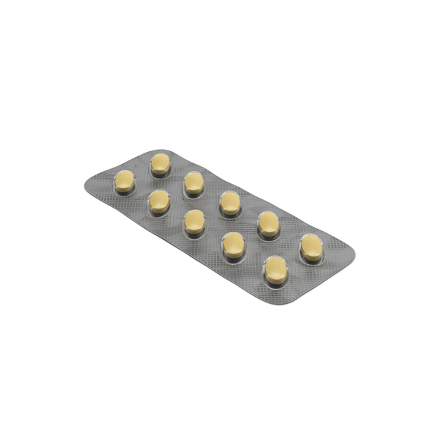 Oval Blister Pill Pack PNG & PSD Images