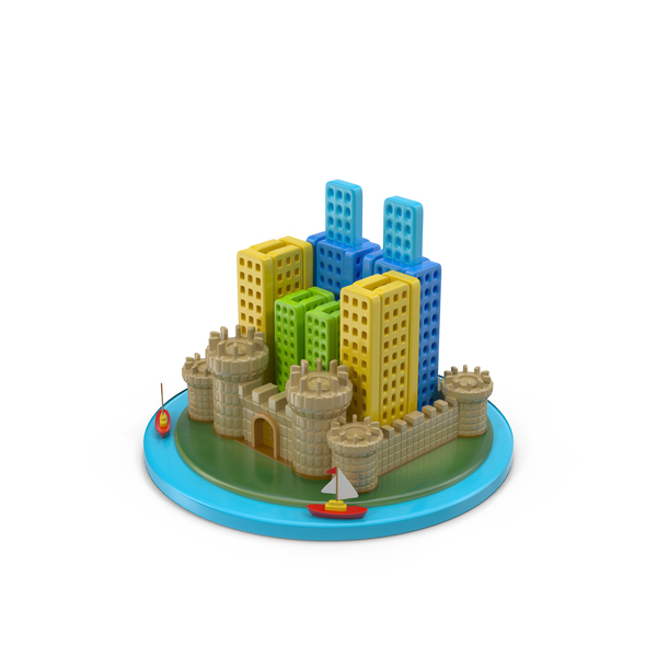 Castle City PNG & PSD Images