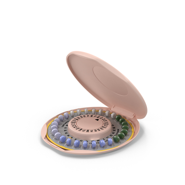 Birth Control Pill Package PNG & PSD Images