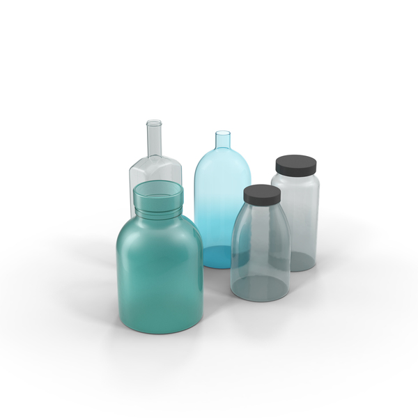 Glass Containers PNG & PSD Images