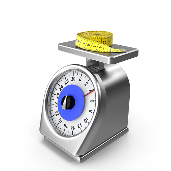 Measuring Tape and Kitchen Scale PNG & PSD Images