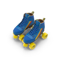 滚筒溜冰鞋PNG和PSD图像