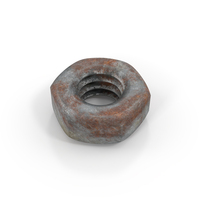 Dirty Hex Nut PNG & PSD Images