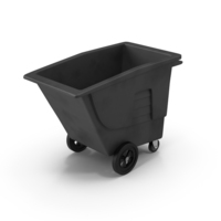 Large Rolling Garbage Can PNG & PSD Images
