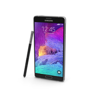 Posed Samsung Galaxy Note 4 PNG & PSD Images