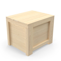 Wooden Shipping Crate PNG & PSD Images