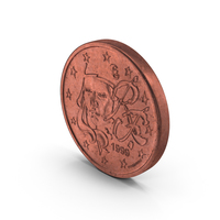 1 Cent Euro Coin PNG & PSD Images