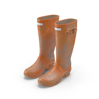 Rain Boots Dirty PNG & PSD Images