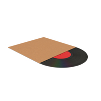 Vinyl LP With Sleeve PNG & PSD Images