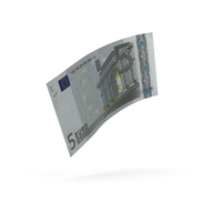 5 Euro Bill PNG & PSD Images