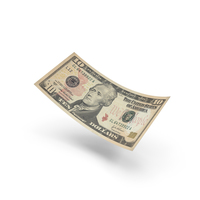 US 10 Dollar Bill PNG & PSD Images