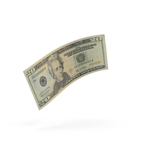 US 20 Dollar Bill PNG & PSD Images