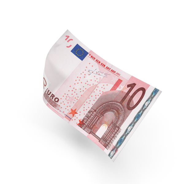 10 Euro bill PNG & PSD Images