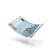 20 Euro Bill PNG & PSD Images