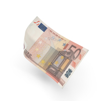 50 Euro Bill PNG & PSD Images