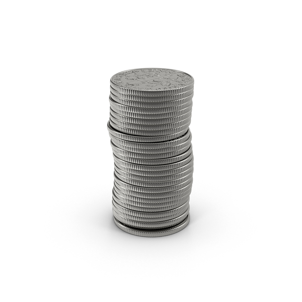 US Dime Stack PNG & PSD Images