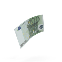 100欧案账单PNG和PSD图像