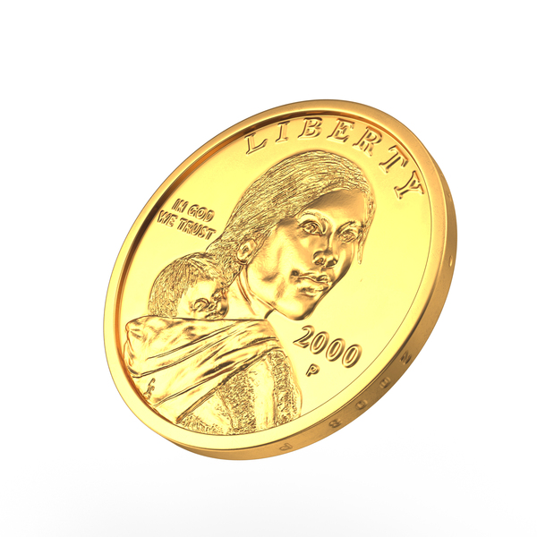 US Sacagawea Dollar PNG & PSD Images