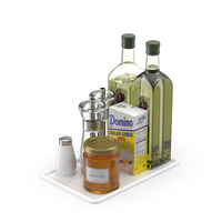 Kitchen Table Condiments PNG & PSD Images