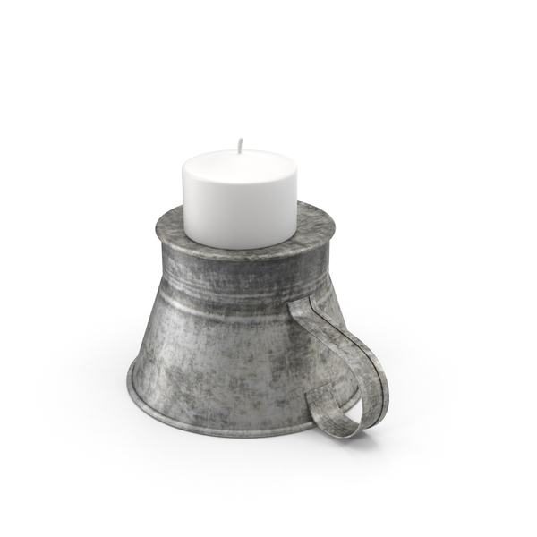 Candle in Candleholder PNG & PSD Images