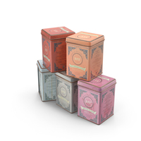 Tea Canisters PNG & PSD Images