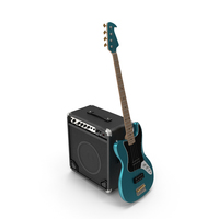 Electric Guitar And Amp PNG & PSD Images