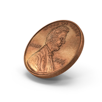 US Penny Aged PNG & PSD Images