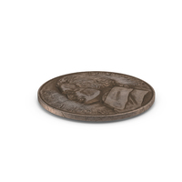 US Nickel Aged PNG & PSD Images