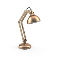 Copper Table Lamp PNG & PSD Images