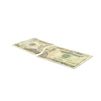 US 20 Dollar Bill Torn PNG & PSD Images